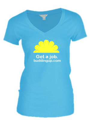 buddingup promotional t-shirt for girls